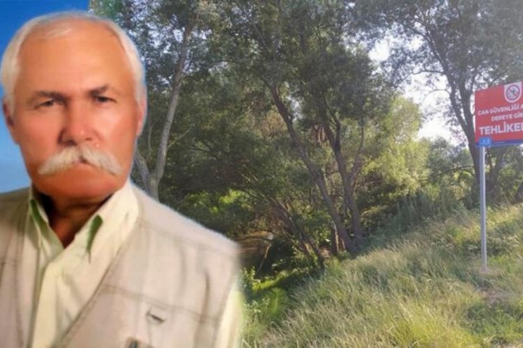Balık tutmaya giden yaşlı adam derede boğularak &ouml;ld&uuml;