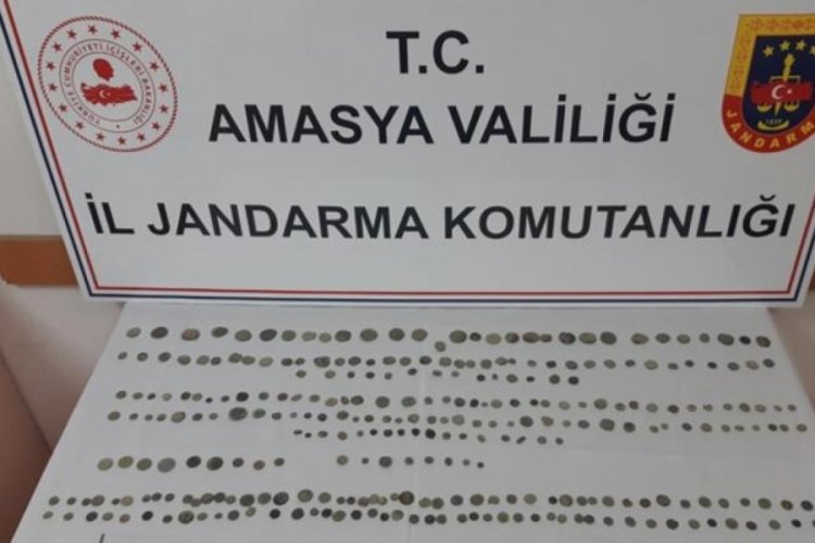 Amasya'da ger&ccedil;ekleştirilen operasyonla 347 tarihi eser ele ge&ccedil;irildi