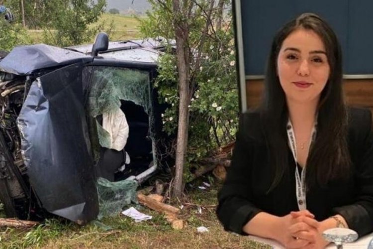 Duruşmadan d&ouml;nen kadın avukat kaza yaptı, durumu ağır