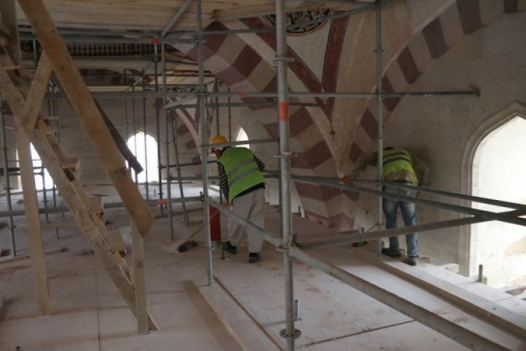 Selimiye Camisi'nde  kapsamlı restorasyon s&uuml;r&uuml;yor