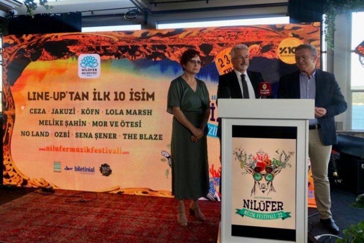 Nil&uuml;fer M&uuml;zik Festivali'nde o isimler sahne alacak&nbsp;