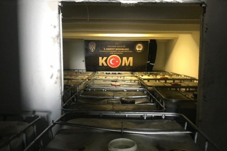 22 ton karışımlı akaryakıt ele ge&ccedil;irildi