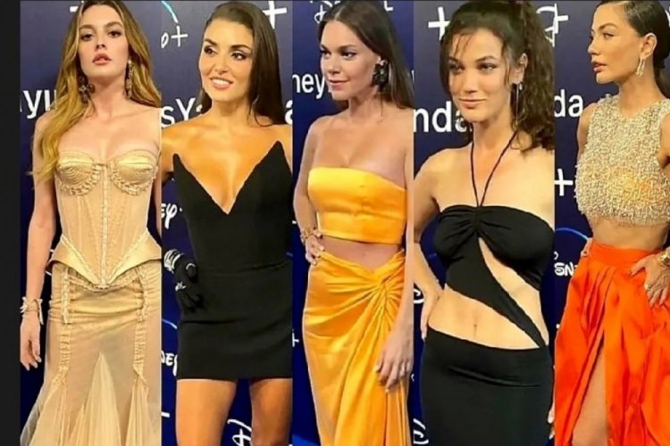 &Uuml;nl&uuml; kadın oyuncuların şıklık yarışı