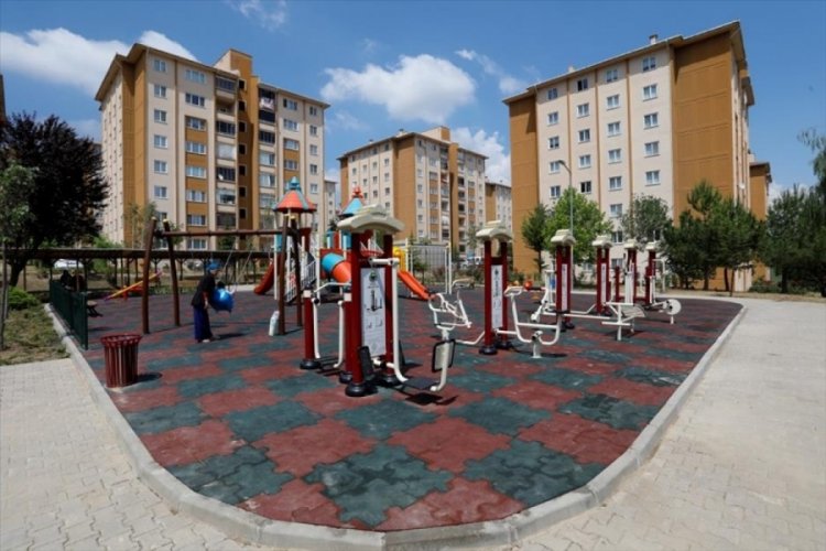 Bursa'da Baykoca Mahallesi'nde &ccedil;ocuk oyun alanı hizmete girdi