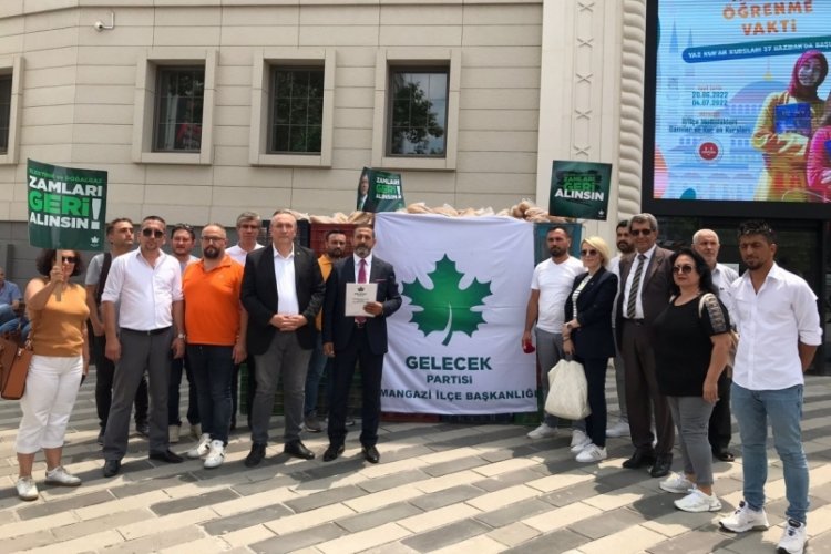 Gelecek Partisi Osmangazi'den zamlarla ilgili basın a&ccedil;ıklaması