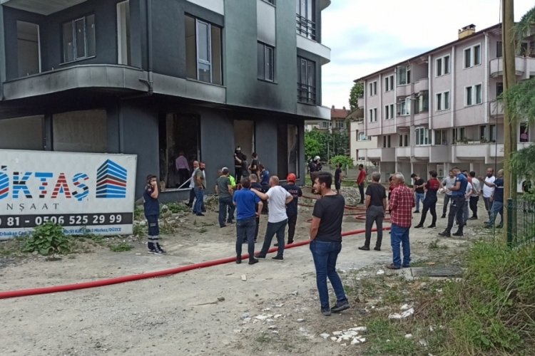 İzolasyon malzemeleri alevlere teslim oldu