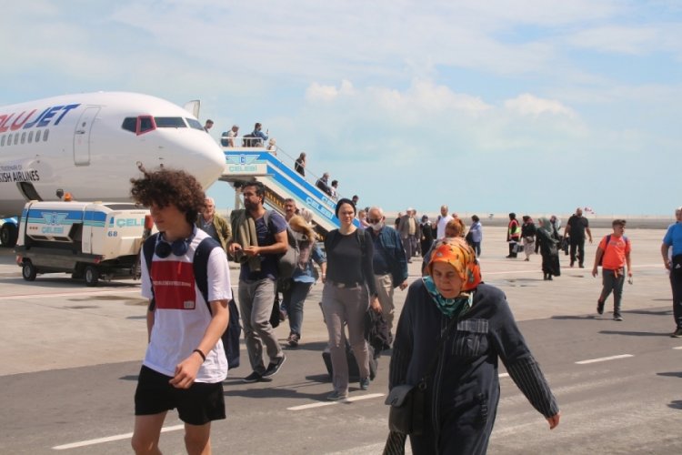 Rize-Artvin Havalimanı'nı 48 bin kişi kullandı