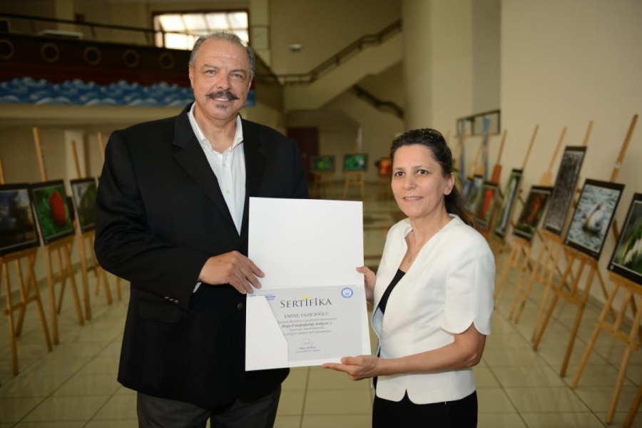 Doğa fotoğraf&ccedil;ılığı at&ouml;lyesi ilk mezunlarını verdi
