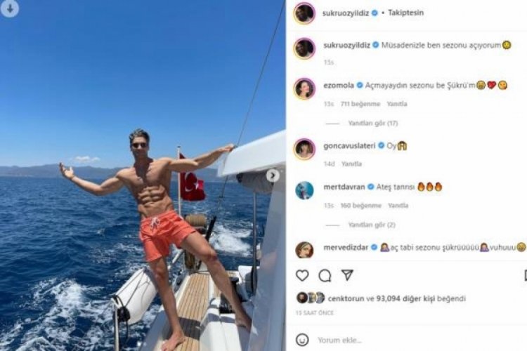 Ş&uuml;kr&uuml; &Ouml;zyıldız Tatil sezonunu a&ccedil;tı