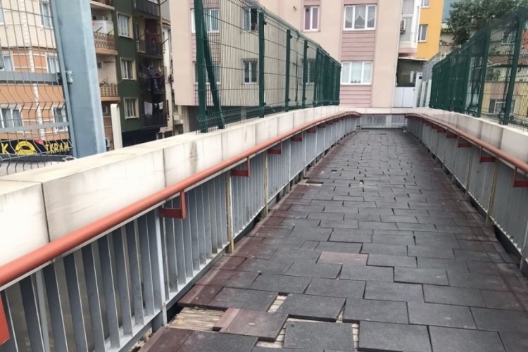 Bursa'nın o &uuml;st ge&ccedil;idinden ge&ccedil;erken dikkat! (&Ouml;ZEL HABER)