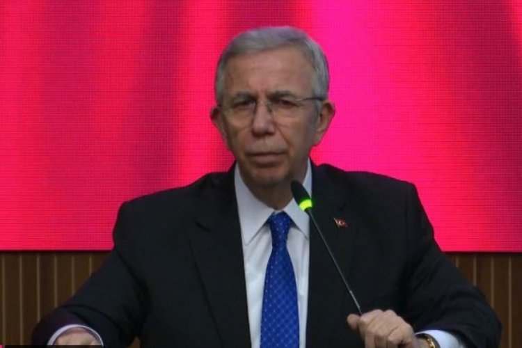 ABB Başkanı Yavaş: 5 g&uuml;nde, bir yılda d&uuml;şen yağış miktarının yarısı kadar yağış aldık