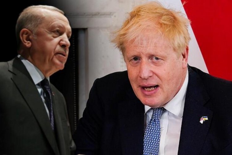 Cumhurbaşkanı Erdoğan ve Boris Jonhson g&ouml;r&uuml;şt&uuml;