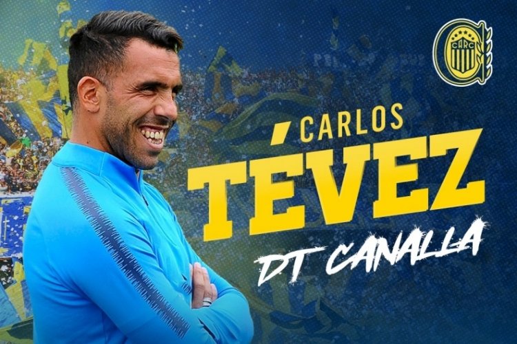 Carlos Tevez, Rosario Central'in yeni teknik direkt&ouml;r&uuml; oldu