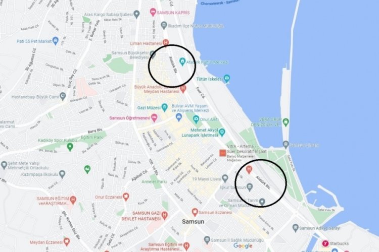 Google hatasını d&uuml;zeltti: Atat&uuml;rk Bulvarı yeniden haritalarda