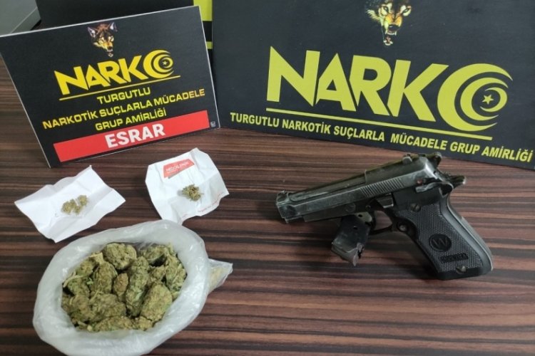 Manisa'da uyuşturucu taciri tutuklandı