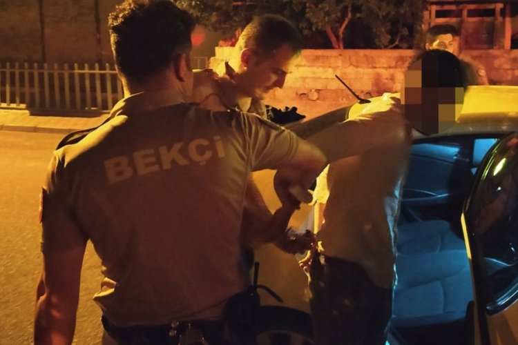 Bek&ccedil;ilerin dikkatiyle ş&uuml;pheli yakalandı