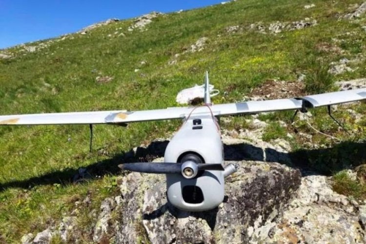 G&uuml;m&uuml;şhane'de yaylaya Rusya'ya ait İHA d&uuml;şt&uuml;
