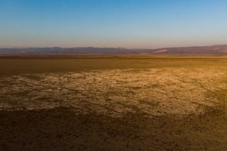 Kuruyan g&ouml;ldeki arazi kavgasında flaş gelişme