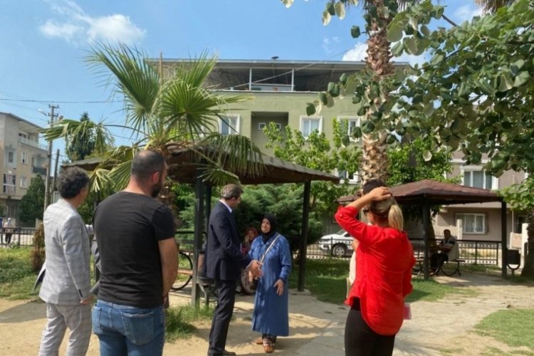 Bursa G&uuml;rsu'da parklara yenileme