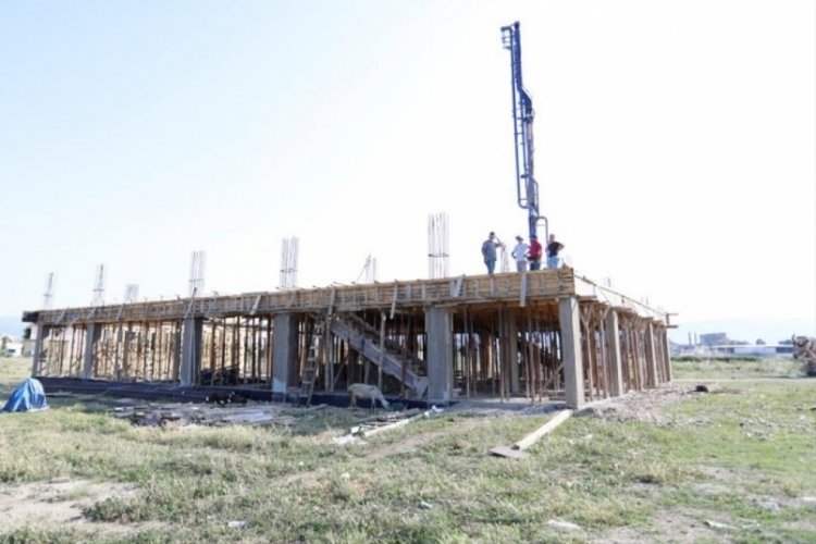 Bursa İneg&ouml;l'de Yokuşlar Camisi inşaatına başlandı