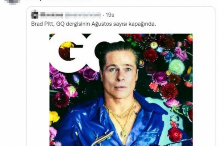Brad Pitt'in son hali H&uuml;lya Avşar'a benzetildi
