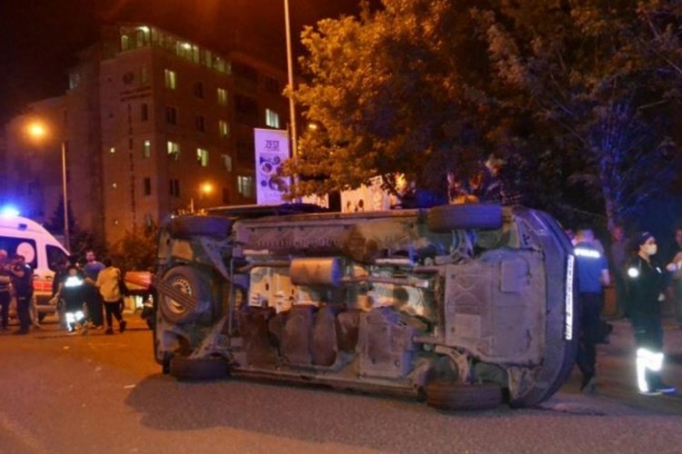 İYİ Partilileri korkutan kaza