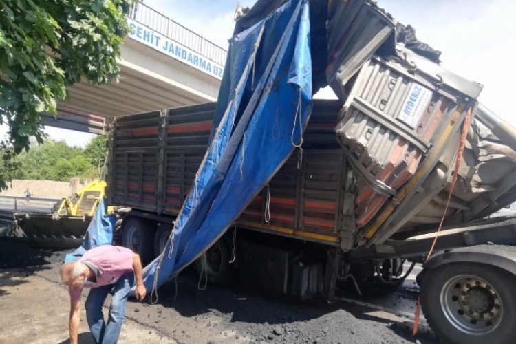 R&ouml;mork a&ccedil;ıldı, kaza ka&ccedil;ınılmaz oldu