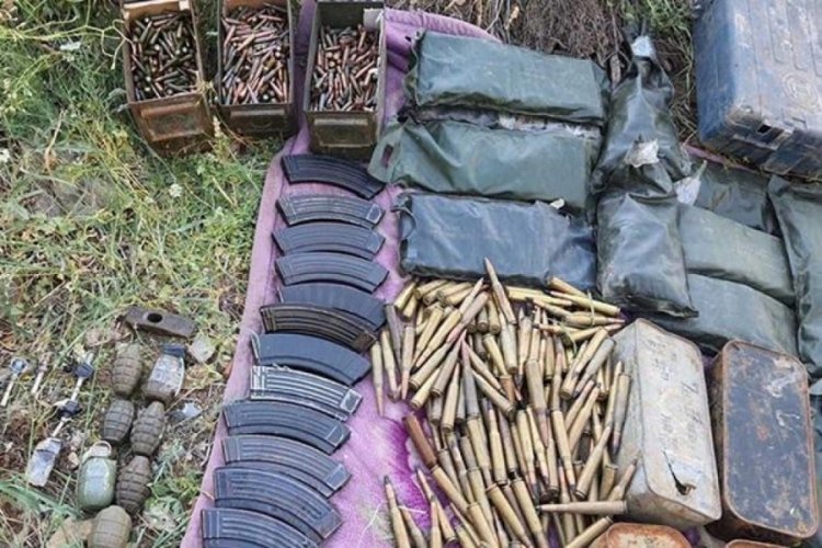 Pen&ccedil;e-Kilit Operasyonu'nda &ccedil;ok sayıda silah ve m&uuml;himmata el konuldu