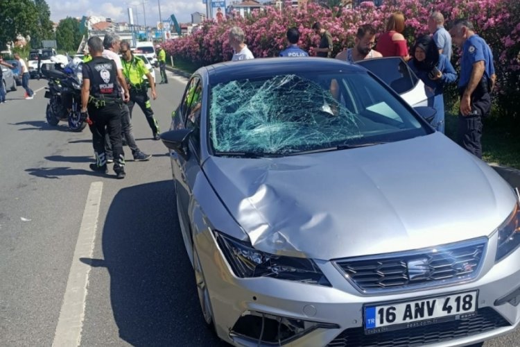 Bursa'da alkoll&uuml; s&uuml;r&uuml;c&uuml; nine ile torununa &ccedil;arptı: 1 &ouml;l&uuml;, 1 ağır yaralı