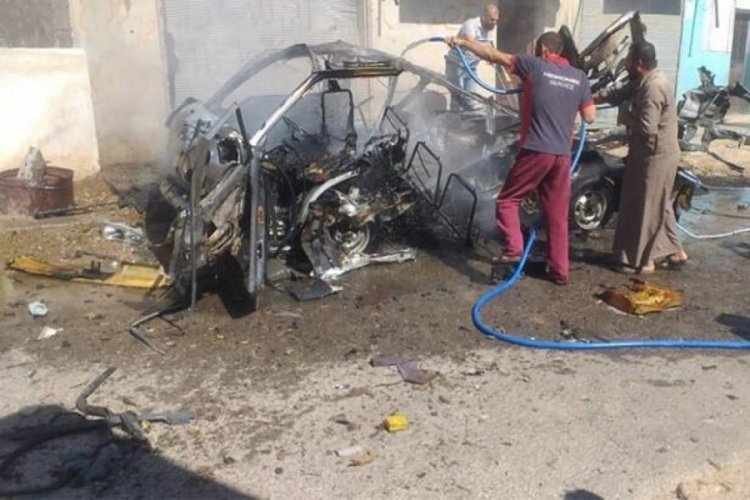 Cerablus'ta yaşanan patlamada 3 kişi yaralandı
