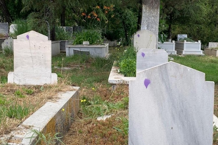 Eskişehir'de mezar taşlarının işaretlenme nedeni belli oldu