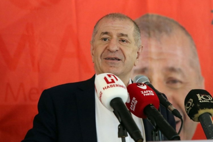 &Uuml;mit &Ouml;zdağ Hatay'da konuştu