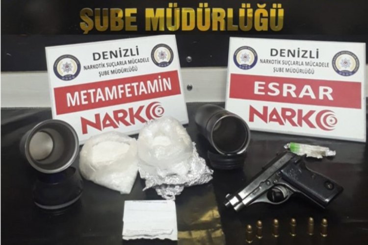 Termosta gizlenen uyuşturucu ele ge&ccedil;irildi