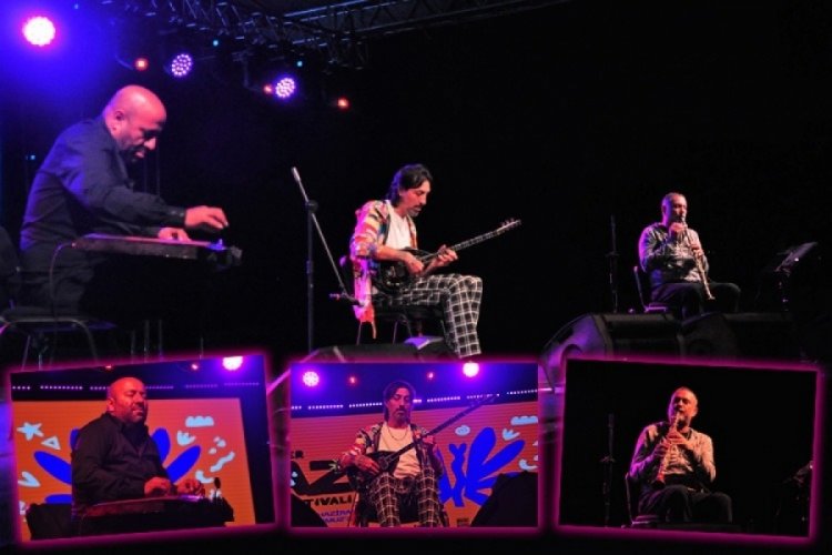 Nil&uuml;fer Caz Festivali'nde Yazz Ahmed ve Taksim Trio r&uuml;zg&acirc;rı