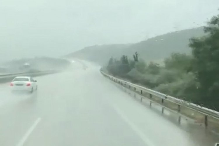 Bursa'da otobandaki feci kaza kameraya yansıdı