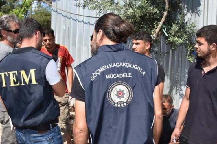 İ&ccedil;işleri bakanlığı: 1543 d&uuml;zensiz g&ouml;&ccedil;men yakalandı