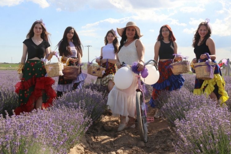 Tekirdağ'da lavanta g&uuml;nleri d&uuml;zenlendi