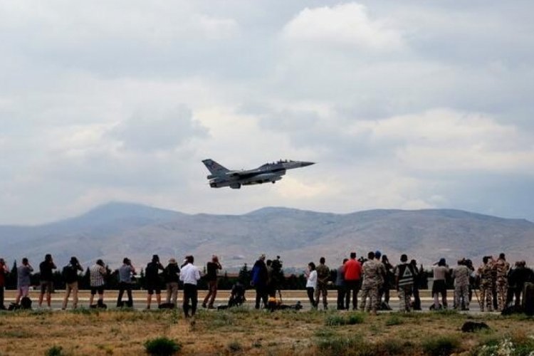 Anadolu Kartalı tatbikatına Akıncı TİHA da katıldı