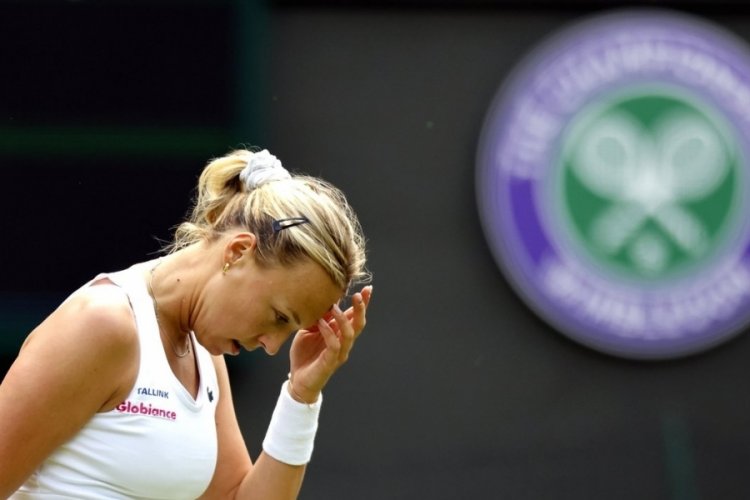 Anett Kontaveit, Wimbledon'dan 2. turda elendi