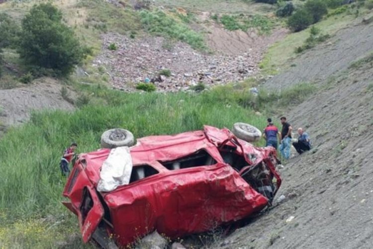 Tokat'ta meydana gelen kazada 1'i &ccedil;ocuk 4 kişi hayatını kaybetti