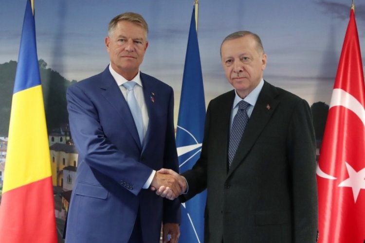 Cumhurbaşkanı Erdoğan, Romanya Cumhurbaşkanı Iohannis ile g&ouml;r&uuml;şt&uuml;