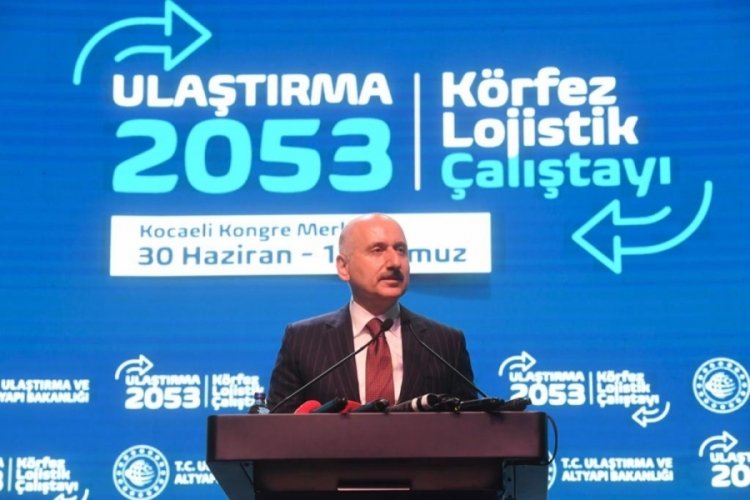 Ulaştırma ve Altyapı Bakanı Adil Karaismailoğlu Kocaeli'de konuştu