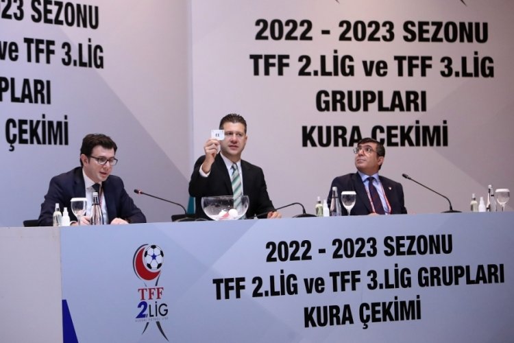 TFF 3. Lig'de grup kura &ccedil;ekimi yapıldı