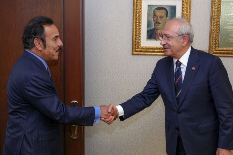 CHP Genel Başkanı Kemal Kılı&ccedil;daroğlu, Katar B&uuml;y&uuml;kel&ccedil;isi'ni kabul etti