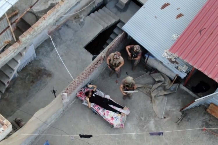 Mersin'de dronla ter&ouml;rist avı