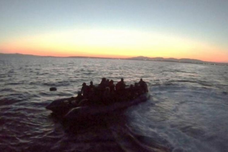 Aydın'da 28 d&uuml;zensiz g&ouml;&ccedil;men daha kurtarıldı