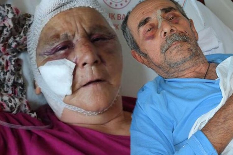 Anne ve babasını saatlerce d&ouml;v&uuml;p hastanelik etti