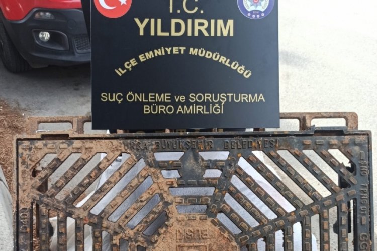 Bursa'da mazgal hırsızı cezaevine g&ouml;nderildi