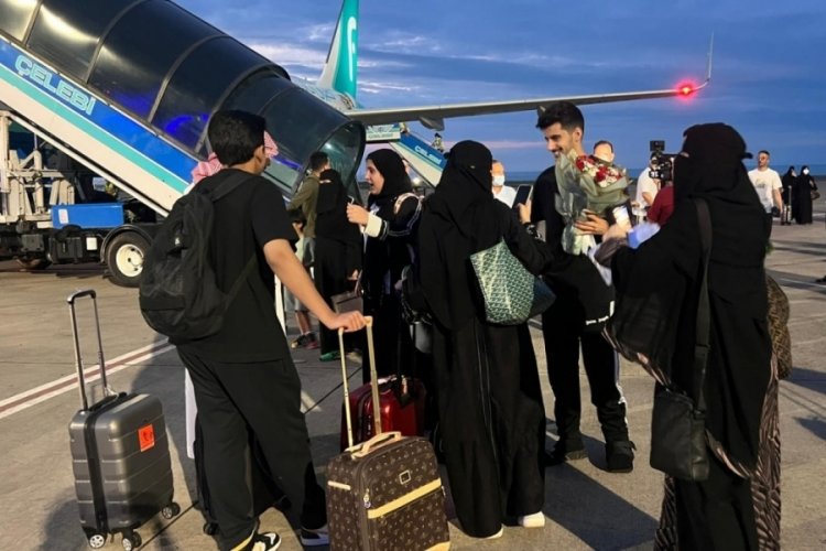 Suudi Arabistan'dan Trabzon'a bu yılın ilk charter u&ccedil;uşu