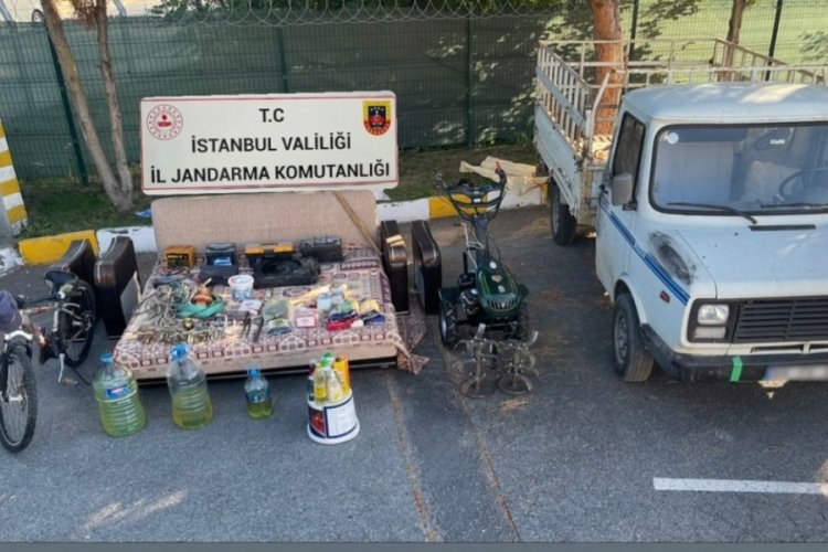 Yazlıklardan hırsızlık yapan ş&uuml;pheliyi jandarma yakaladı